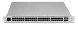 Ubiquiti UniFi Pro 48-Port PoE Administreret L2/L3 Gigabit Ethernet (10/100/1000) Strøm over Ethernet (PoE) 1U Sølv