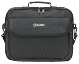 Manhattan 439985 taske og etui til laptop 35,8 cm (14.1") Mappe Sort