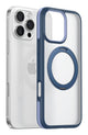 Torras Ostand R Fusion mobiltelefon etui 15,5 cm (6.1") Cover Blå, Transparent
