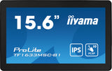 iiyama ProLite TF1633MSC-B1 computerskærm 39,6 cm (15.6") 1920 x 1080 pixel Fuld HD Berøringsskærm Sort