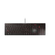 CHERRY KC 6000 SLIM tastatur USB Schweizisk Sort