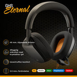 Glorious Gaming GHS Eternal Headset Ledningsført Spil Sort