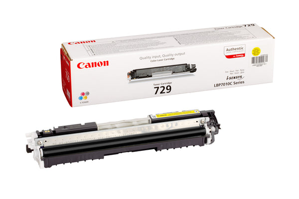 Canon 729 Y tonerpatron 1 stk Original Gul