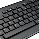 Targus AKM610FR tastatur Mus inkluderet Universel RF trådløst AZERTY Fransk Sort