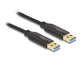 DeLOCK 83014 USB-kabel USB 3.2 Gen 1 (3.1 Gen 1) 2 m USB C 5 Gbit/sek. Sort