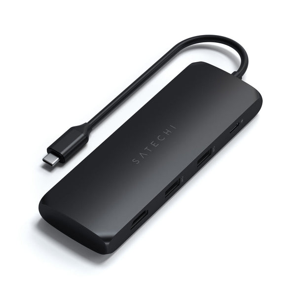 Satechi ST-UCHSEK dockingstation Ledningsført USB 3.2 Gen 2 (3.1 Gen 2) Type-A Sort