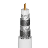 Goobay 70378 koaxial kabel 3 m Sort