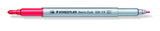 Staedtler 320 C12 filtpen Fin/medium Sort, Blå, Brun, Grøn, Grå, Lyse Blå, Lys grå, Orange, Lyserød, Rød, Violet, Gul