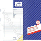 Avery 1734 regnskabsblanket og -bog A4 40 Sider