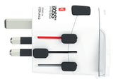 Skross 1.103165 strømstik adapter Universel Hvid