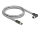 DeLOCK 80542 sensor- & aktuatorkabel 1 m RST M12 Grå