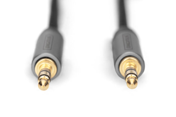 Digitus DB-510110-010-S lydkabel 1 m 3.5mm Sort