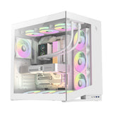GameMax NEX C56 WH computeretui Midi Tower Hvid