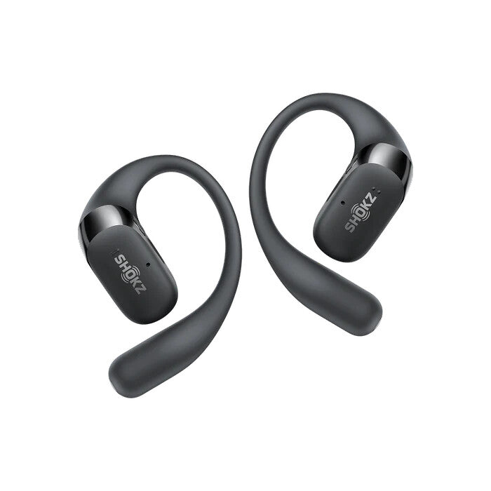 SHOKZ OpenFit 2+ Hovedtelefoner Trådløs Ørekrog, I ørerne Opkald/musik Bluetooth Sort
