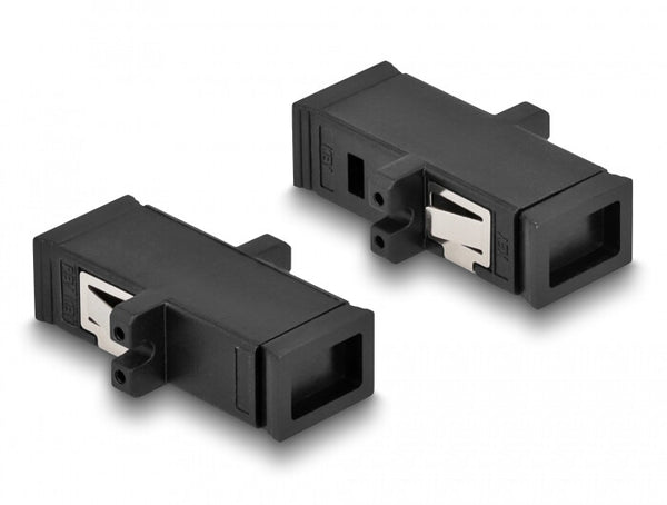 DeLOCK 87933 fiber adapter MT-RJ/MT-RJ 1 stk Sort