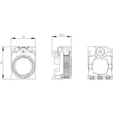 Siemens 3SU15000AA100AA0 Beholder