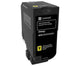 Lexmark 74C2SYE tonerpatron 1 stk Original Gul