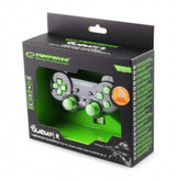 Esperanza EGG108G spil-controller Sort, Grøn USB 2.0 Gamepad Analog/digital PC, Playstation 3