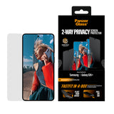 PanzerGlass ® 2-Way Privacy Skærmbeskyttelse Samsung Galaxy S26+ | Ultra-Wide Fit m. Fastfit in-a-box