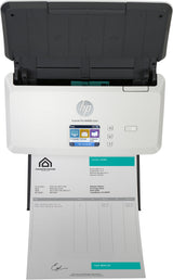 HP Scanjet Pro N4000 snw1 Sheet-feed Scanner Skanner med papir-tilførsel 600 x 600 dpi A4 Sort, Hvid