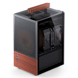 Jonsbo T6 Midi Tower Sort, Træ