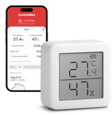 SwitchBot Meter Indendørs Temperatur og luftfugtighedssensor Fritstående Trådløs