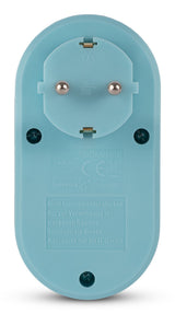 Entac EPAG-1EE-2USB-B strømstik adapter Type F Blå
