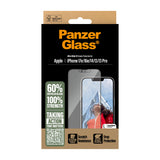 PanzerGlass ® Skærmbeskyttelse iPhone 17e | 16e | 14 | 13 | 13 Pro | Ultra-Wide Fit m. Aligner