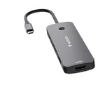 Verbatim CMH-08 USB Type-C 5000 Mbit/s Sølv