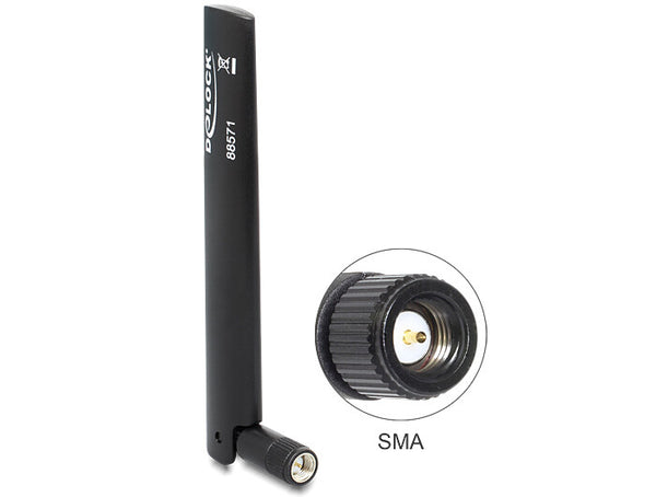 DeLOCK 88571 antenne Omniretningsbestemt antenne RP-SMA 3 dBi