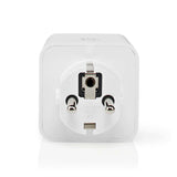 Nedis WIFIP121FWT3 smart stik 3680 W Hjem Hvid