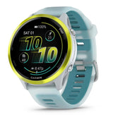 Garmin Forerunner 570 3,56 cm (1.4") AMOLED 47 mm Digital 454 x 454 pixel Berøringsskærm Hvid, Gul Wi-Fi GPS (satellit)