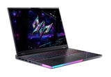 Acer Predator PH18-I71-9939 Intel Core Ultra 9 290HX Plus Laptop 45,7 cm (18") WQUXGA 32 GB DDR5-SDRAM 1 TB SSD NVIDIA GeForce RTX 5090 Wi-Fi 7 (802.11be) Windows 11 Home Sort