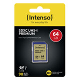 Intenso 3421490 hukommelseskort 64 GB SDXC UHS-I Klasse 10