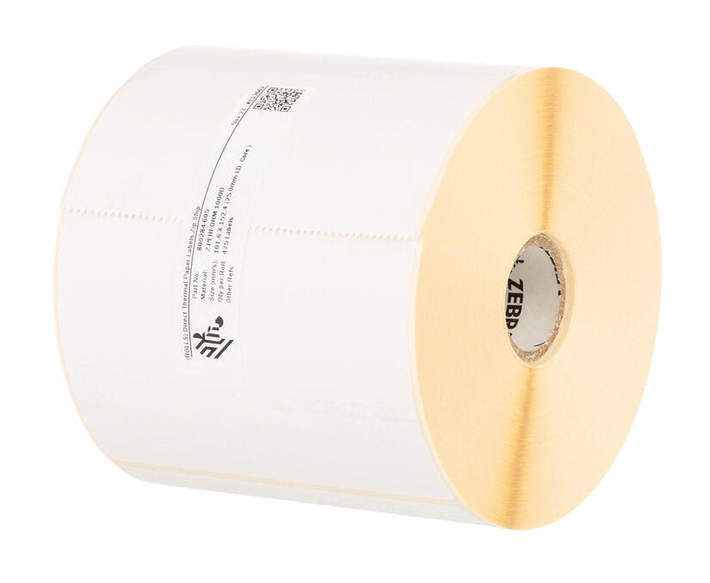 Zebra Z-Perform 1000D Hvid Selvklæbende printeretiket