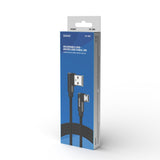 Savio CL-162 USB-kabel 2 m Micro-USB A USB A 0,48 Gbit/sek. Sort