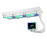 Asrock Challenger White 360 Digital Processor Alt-i-en væskekøler 12 cm Hvid