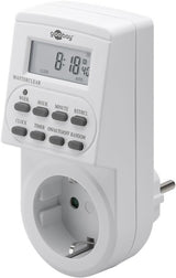 Goobay 51277 elektronisk tæller Hvid Daglig/ugentlig timer