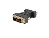 Prokord VGA F-DVI M kabel kønsskifter DVI-I Sort