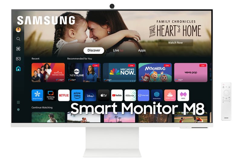 Samsung M80D computerskærm 81,3 cm (32") 3840 x 2160 pixel 4K Ultra HD LED Hvid