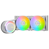 MSI MAG Coreliquid E240 WHITE Bundkort, Processor Alt-i-en væskekøler 12 cm Hvid