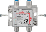 Goobay 67002 kabelsplitter eller -samler Kabel kombination Sølv