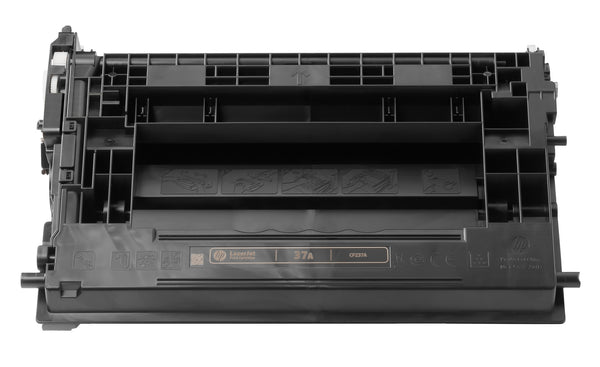 HP Original 37A LaserJet-tonerpatron, sort