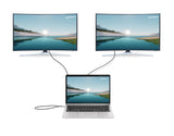 Manhattan 190398 dockingstation Ledningsført USB 3.2 Gen 1 (3.1 Gen 1) Type-C Grå