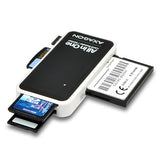 Axagon CRE-X1 kortlæser USB 2.0 Sort, Hvid