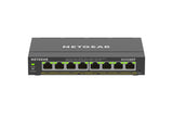 NETGEAR 8-Port Gigabit Ethernet PoE+ Plus Switch (GS308EP) Administreret L2/L3 Gigabit Ethernet (10/100/1000) Strøm over Ethernet (PoE) Sort