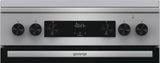 Gorenje G600 GKS6C71XF komfur og ovn Fritstående komfur Elektrisk Gaskomfur Rustfrit stål
