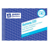 Avery 333 billet og billetrulle 150 stk