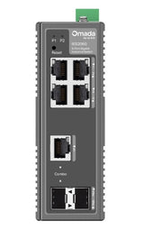 TP-Link Omada IES206G netværksswitch Administreret Gigabit Ethernet (10/100/1000) Sort