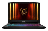MSI Katana 15 HX B14WFK-845NL Intel® Core™ i7 i7-14650HX Laptop 39,6 cm (15.6") Fuld HD 16 GB DDR5-SDRAM 1 TB SSD NVIDIA GeForce RTX 5060 Wi-Fi 6E (802.11ax) Windows 11 Home Sort
